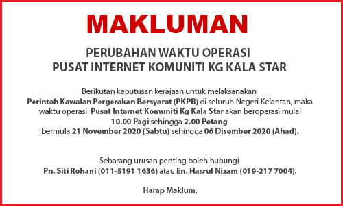PERUBAHAN WAKTU OPERASI PKPB