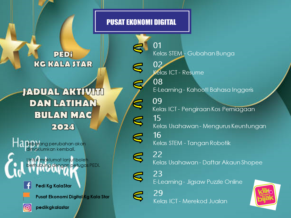 JADUAL AKTIVITI MAC 2024