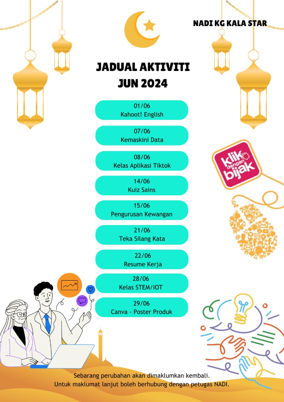 JADUAL AKTIVITI JUN 2024